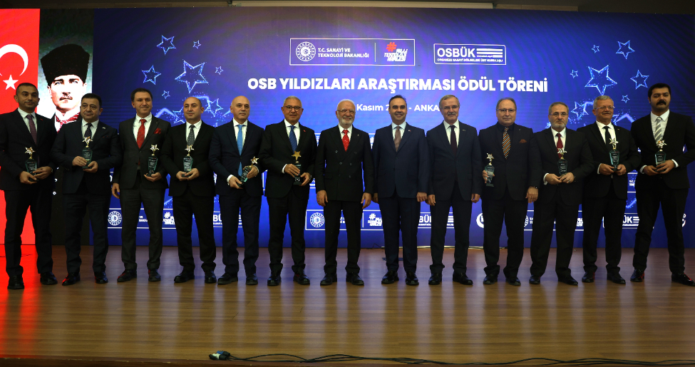 İzmir Atatürk OSB, OSB Yıldızları Araştırması’nda Türkiye 4’üncüsü Oldu