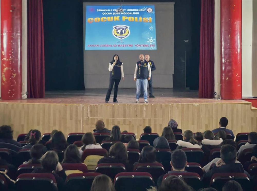 Gelibolu’da Akran Zorbalığına Karşı Bilinç Eğitimi Verildi