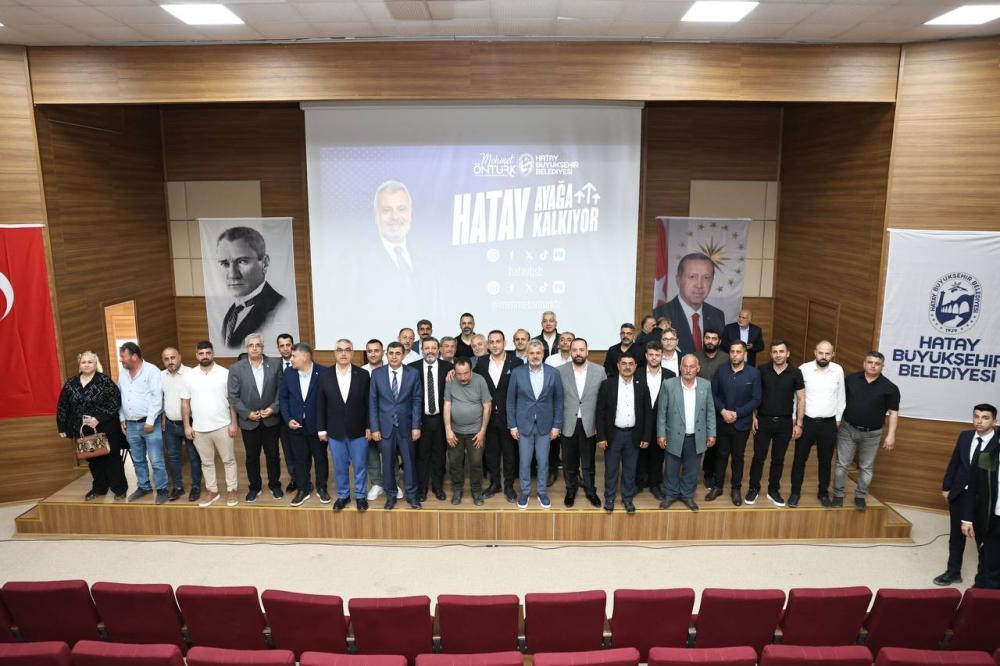 BAŞKAN ÖNTÜRK’TEN HATAY VE DEFNE’YE MÜJDELER