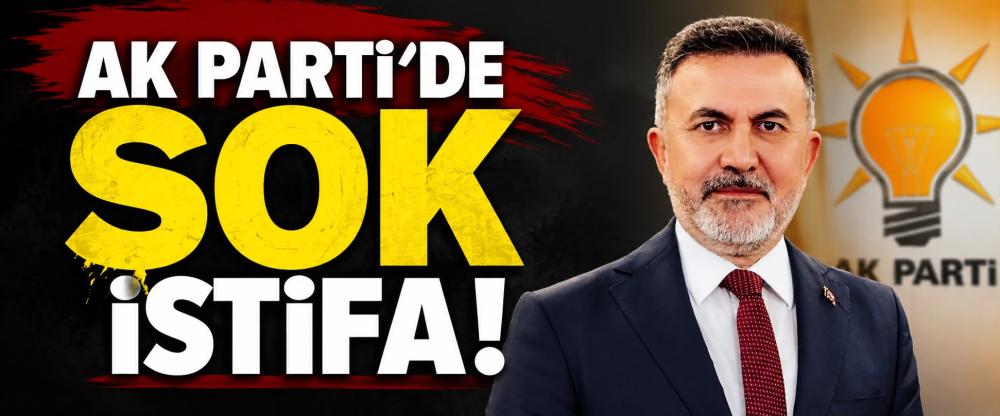 Ak Partide şok istifa