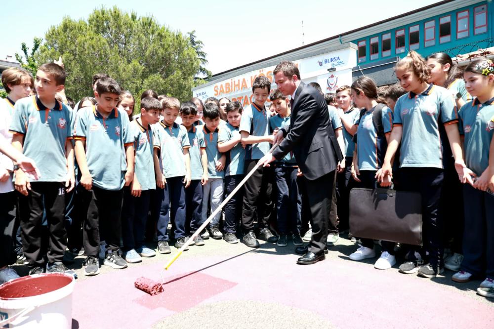   Osmangazi’de Sokaklar Çocuklar İçin Dönüştü