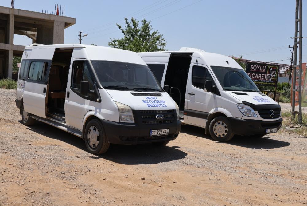 HASSA’DA 25 MAHALLE İLK KEZ TOPLU ULAŞIM HİZMETİYLE BULUŞTU