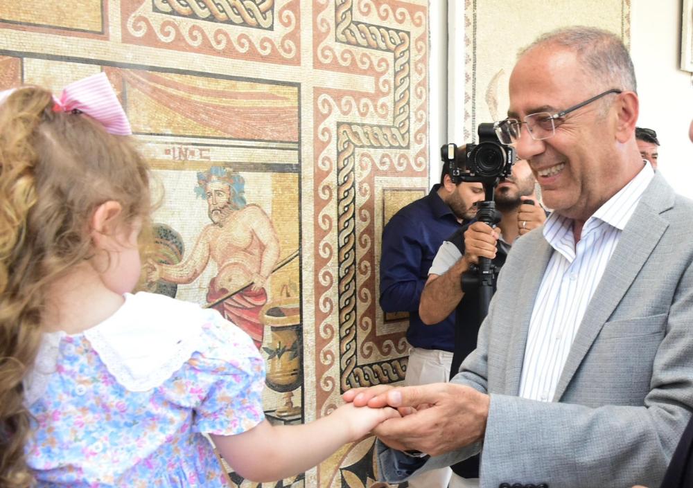 BAŞKAN YAPAR, ANTAKYA’NIN YERİNDEN EDİLMİŞ MOZAİKLERİ SERGİSİ’NİN  AÇILIŞ PROGRAMINA KATILDI
