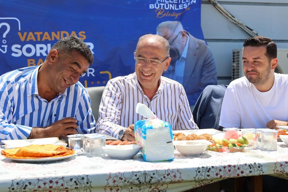 ‘VATANDAŞ SORUYOR, BAŞKAN CEVAPLIYOR’ PROGRAMI KAPSAMINDA  SUVATLI MAHALLESİ BULUŞMASI