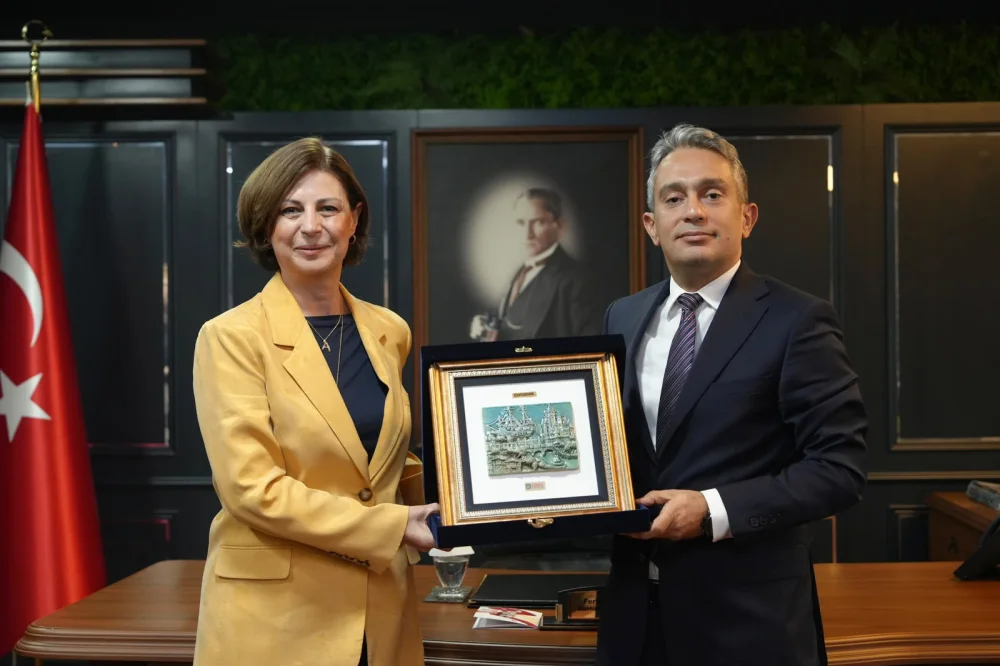 BAŞKAN ÜNLÜCE’DEN BAŞSAVCI DENİZ’E HAYIRLI OLSUN ZİYARETİ