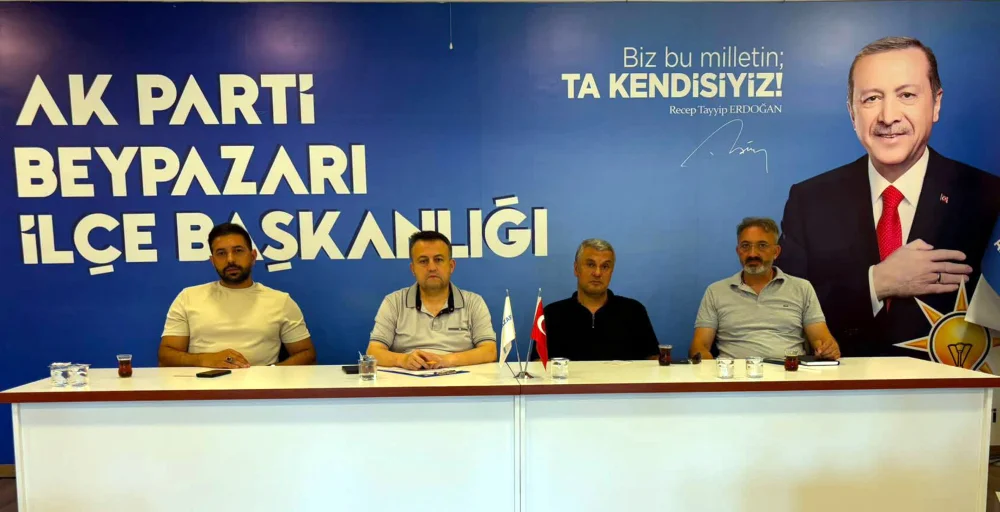AK Parti İlçe başkanı Halil Etili: Olağan Toplantımızı yaptık