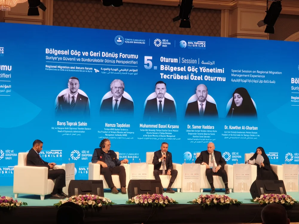 BÖLGESEL GÖÇ VE GERİ DÖNÜŞ FORUMU ANKARA'DA YAPILDI