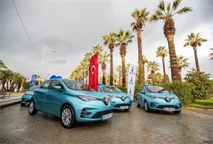 İzmir’in elektrikli araç filosuyla 25 milyon lira tasarruf