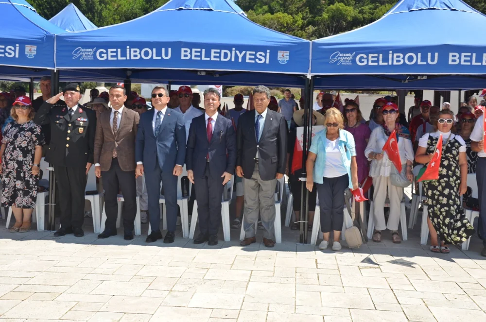 Gelibolu Seyyar Jandarma Taburu Şehitleri Törenle Anıldı