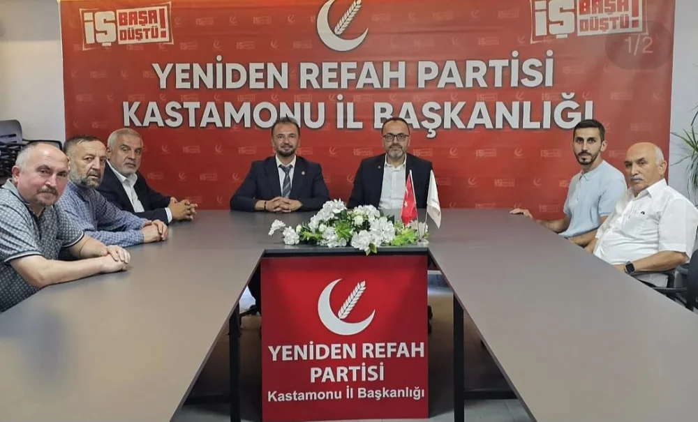 Yeniden Refah Partisi Kastamonu İl Başkanı Akif Güzel: Siyasi Nezaket ve Diyalog Kastamonu İçin Kıymetlidir