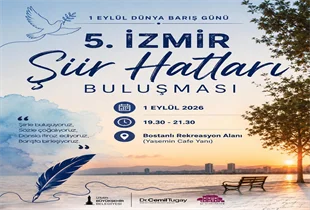 İZMİR’DE DÜNYA BARIŞ GÜNÜ SANATLA KUTLANACAK