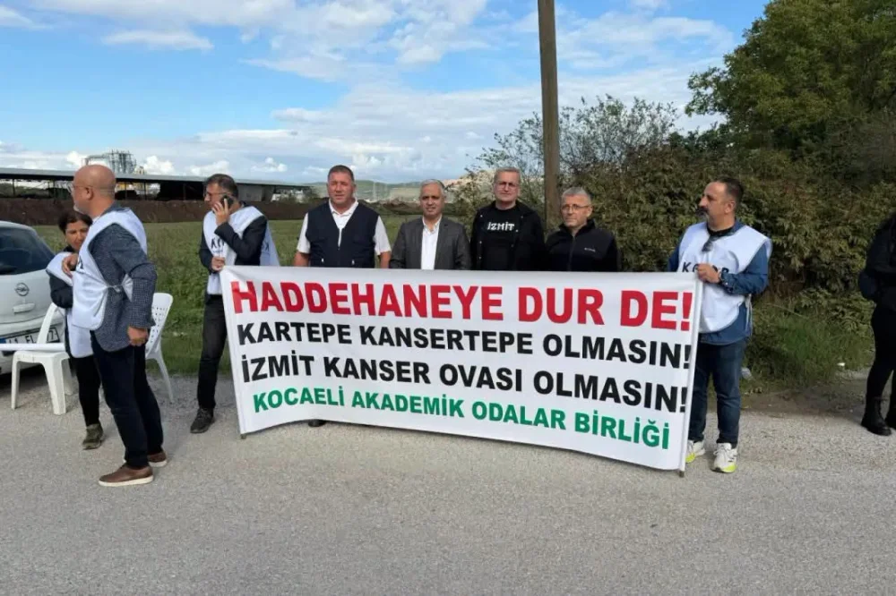 KARTEPE HALKINDAN HADDEHANE PROJESİNE TEPKİ