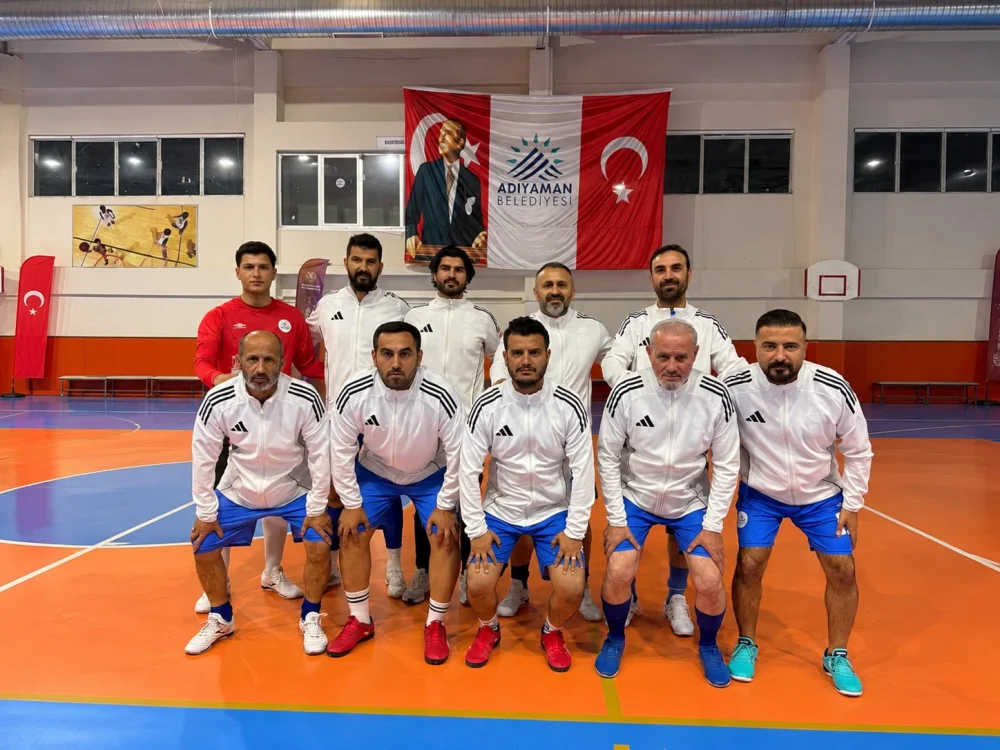 ADIYAMAN BELEDİYESİ FUTSAL TAKIMI KAMU SPOR OYUNLARI ŞAMPİYONU OLDU
