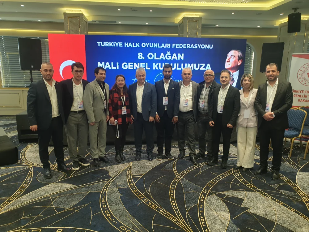 TÜRKİYE HALK OYUNLARI FEDERASYONU MALİ GENEL KURULU ANKARA'DA YAPILDI