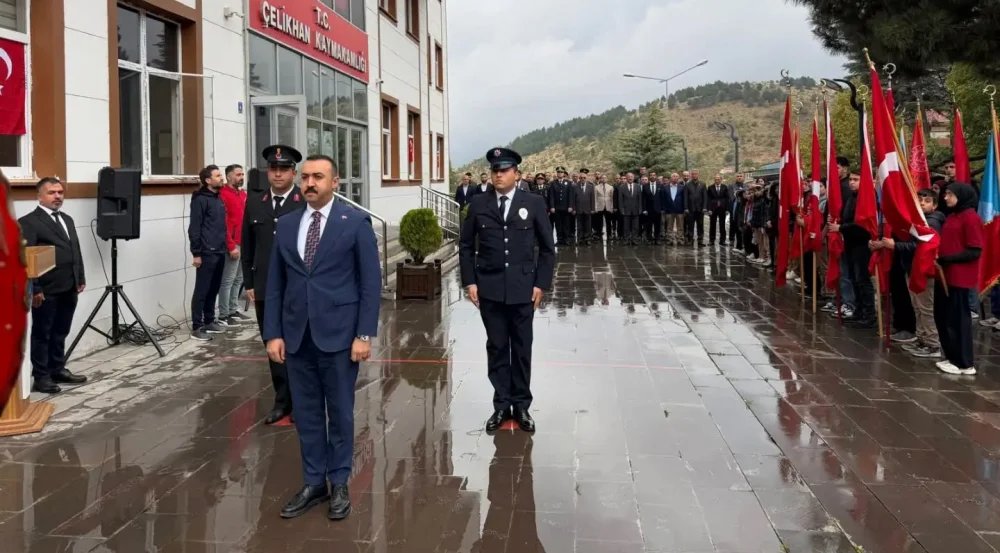 Çelikhan İlçesinde 29 Ekim Cumhuriyet Bayramı Töreni